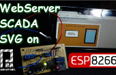 Web-Server Scada SVG ESP8266 Zufallswert mit 6V Akku