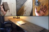 Holz-Schreibtisch
