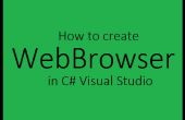Wie erstelle ich einen Web-Browser in c# Visual Studio