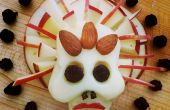 Zucker-freien Käse Schädel für Dias de Los Muertos (Tag der Toten)