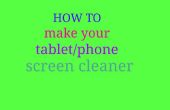 Wie Sie Ihr Tablet/Handy-Bildschirm sauberer zu machen