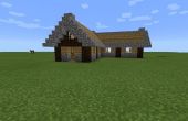 Einfache Hütte in Minecraft