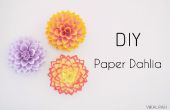 DIY-Papier Dahlia