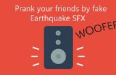 Faking Erdbeben mit Woofer (High-Power Lautsprecher)