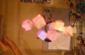 Origami-Würfel führte Stimmung Lampe