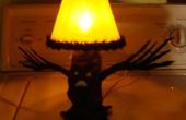 Halloween Frite-Licht Lampe Baum
