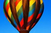 Heißluft-Ballon zu lehren, Konvektion und Auftrieb