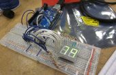 Arduino powered 7 Segment LED-Anzeige mit Shift registriert - ich habe es bei laufenTechshop