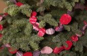 Gefilzte Girlande für Ihren Weihnachtsbaum