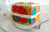 Regenbogen Swirl Cake