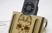 Laser-Cut iPod Dock