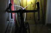 Akku Fahrrad Licht set mit Flaschenbatterie