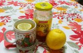 Zitrone und Honig trinken