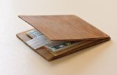 Magische Holz Brieftasche