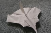 Oragami Papier Flugzeug Kämpfer