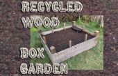 Recycling-Holz-Box Garten