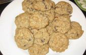 Gesunde Chocloate Chip Haferflocken Cookies