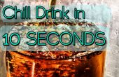 Kühlen Sie Drink in 10 Sekunden! 