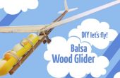 Balsa Holz Segelflugzeug