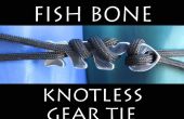 Fisch Bone - knotenlosen Gear Tie