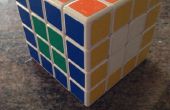 4 x 4 x 4 Rubiks Cube gegenüberliegenden Seite Blumen