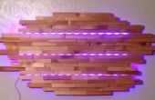 Cedar LED Wandleuchte aufgeteilt