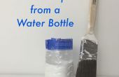 Praktischer Tipp #4: Malen Cup aus einer Wasserflasche