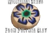 Millefiori-Perlen aus Fimo