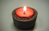 Kerzen mit einem 3D Drucker machen und recycelte Buntstifte