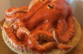 Realistische Octopus Kuchen