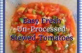 Einfach frische Un-Processed geschmorte Tomaten
