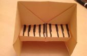 Wie erstelle ich eine einfache Origami-Klavier