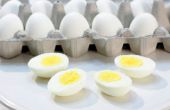Einfach hart gekochten Eiern