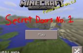 Minecraft wie zu: geheime Türen Nr. 1