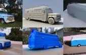 Wie 3D Drucken eine benutzerdefinierte Automodell (1966 Chevy Bus)
