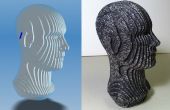 Slice-Formguss Metall aus Digital 3D Modell