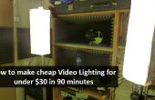Wie erstelle ich billige Video Beleuchtung [für weniger als $30]