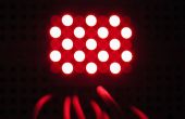 Ein Dot-Matrix-LED mit einem Arduino und Schieberegister mit