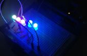 Multicolor Knight Rider mit RGB PL9823 LED + Arduino UNO