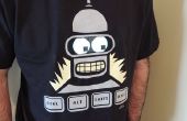 Bender, beweglichen Augen Hemd