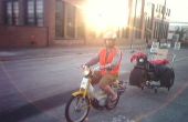 Tieflader Dolly und Moped als ATV Towtruck