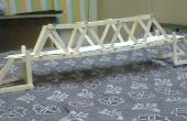 Brücke-Prototyp mit Eis-Sticks
