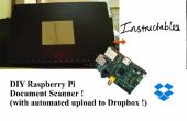 Raspberry Pi-Dokumenten-Scanner mit automatischer Upload zu Dropbox. 