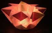 Parfümierte Origami Stern Lampe