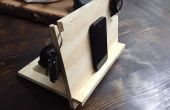 Dock-Sperrholz IPhone Stand -