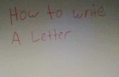 Wie schreibe ich einen Brief