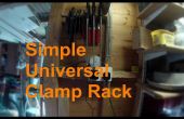 Einfache Universalklemme Rack