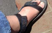 Klettverschluss Sandalen für breite Füße behandeln zu beheben