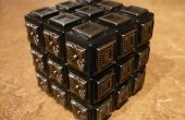 DIY - Zauberwürfel Rubiks Cube - blinder Mann Cube - Metall