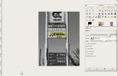 Farben schwarz und weiß-Bilder mit GIMP